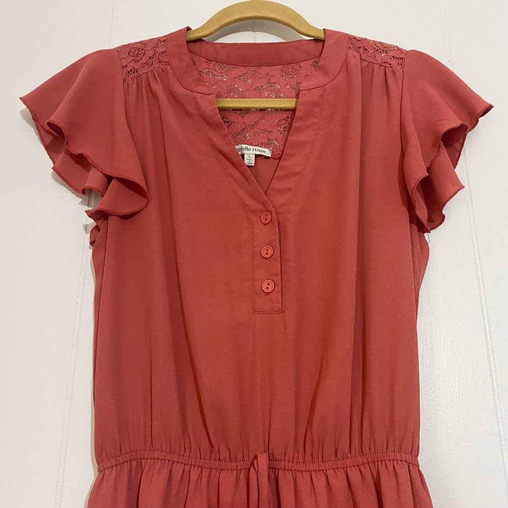 Mauve flowy Small Charlotte Russe Dress